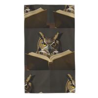Gpkgsigt Owl Reading a Book Printing Towel Towels 27.5x16in Skin-Friendly Absorbent Fluffy and Soft 