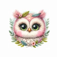 Owl Decal Sticker for Drink Tumblers, Adorable Funny Laptop Decals, Binders, Phones and so much more
