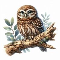Owl Decal Sticker for Drink Tumblers, Adorable Funny Laptop Decals, Binders, Phones and so much more