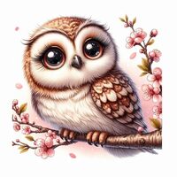 Owl Decal Sticker for Drink Tumblers, Adorable Funny Laptop Decals, Binders, Phones and so much more