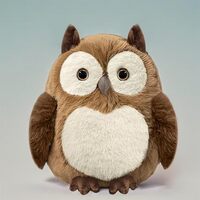 Owl Stuffed Animal – Cute Owl Plush Toy for Kids & Adults – Birthday Surprise& R