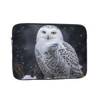 Laptop Sleeve Case Shockproof Computer Bag 17 inch Arctic Owl Laptop Bags Protective Briefcase Bag