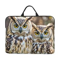 Laptop Sleeve Case 14 inch Shockproof Protective Notebook Cute Owls Laptop Case Computer Bag