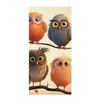 DMHVGEW Bath Towels for Bathroom Owls Birds Towel Shower Towel Quick Drying Camping Towels Super Abs