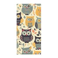 DMHVGEW Bath Towels for Bathroom Animal Cartoon Owls Cute Towel Shower Towel Quick Drying Camping To