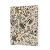 OTKBD Floral Owl Photo Album 4x6 Inch, Owl Lovers Gifts, Vintage Botanical Wild Animal Photo Album M
