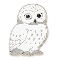 PinMart's Snowy Owl Enamel Pin - 25 Pack - Cute Backpack Decorations, Lapel & Hat Pins, Per