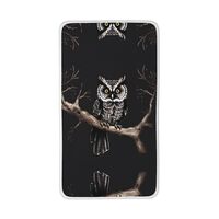 GGsdaf Late Night Owl Shower Towel - 16x28 inches - Ultra-thin, quick-drying, takes up no space