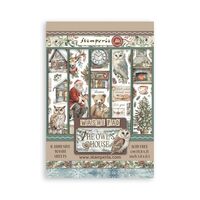 Stamperia - Washi Pad for Scrapbooks, Albums, Cards, Bullet Journals and More, Translucent and Easy 