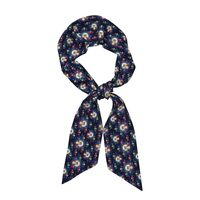Supdreamc Fashion Head Scarf, Soft Chiffon Neckerchief for Girls, Owl Novelty Neckerchief