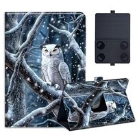 KUJKBFWJ Universal 6-7" Tablet Case, PU Leather Folio Protective Shell Tablet Case Cover for 6-