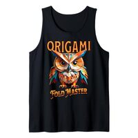 Origami Fold Master Owl s Paper Folding Hobby Gift Tank Top