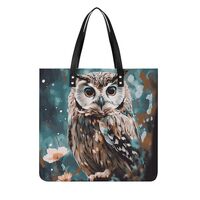 SYJTGDE Leather Handbags Animal Cute Owl It Is A Multifunctional Handbag That Can Be Used to Store I