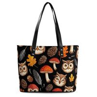 Tote Bag Soft Leather Purse Fashion Handbags With Zipper Large Capacity Satchel Casual Shoulder Shop