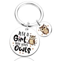 UVIBEW Owl Gifts for Women Owl Keychain Owls Themed Gifts for Women Teen Girls Birthday Christmas Gi