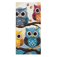 DMHVGEW Bath Towels for Bathroom Owls on Tree Branches Towel Shower Towel Quick Drying Camping Towel
