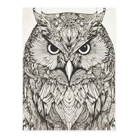 Owls Birds Printing Stylish Crystal Stickers,Resin Aesthetic Stickers for Laptop,Skateboard,Water Bo
