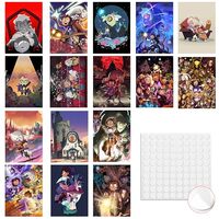 Babymiu Anime Cartoon Owl Wall Poster 16-Pack 11.5 x 8.2 INCH.Anime Gifts Merch Party Supplies Unfra