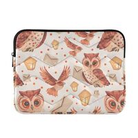 ALAZA Owl Envelope Polka Dots Laptop Sleeve Case 13, 13.3, 14 inch, Computer Cases for Pad Tablet, W