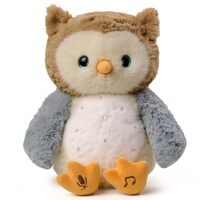 eJog Pup Owl Plush Stuffed Baby's Animal Toy Interactive Owl Toy with Sounds and Shake Hands, S