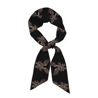 LLKGOT Flying owl Picture Women's headscarf satin hair scarf clothing accessories