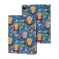 Compatible with iPad Pro 12.9 Case 6th/5th/4th/3rd Generation (2022/2021/2020/2018), Slim Flower Owl