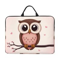 Laptop Case 14 inch Shockproof Laptop Sleeve Cute owl Carrying Case Computer Sleeve Bag for Men Wome