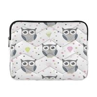 Kigai Owls Laptop Sleeve Bag for 15-16 inch Notebook Shockproof Protective Laptop Case Portable Comp