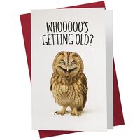 Karto Funny Birthday Card for Men Women - Large 5.5x8.5 inch Happy Birthday Cards for Mom Dad Brothe