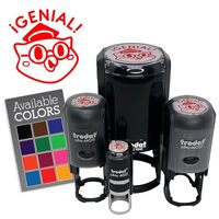 Genial Spanish Brilliant Scholar Owl Bird Teacher Stamp Self-Inking Rubber Stamp for Stamping Ink St