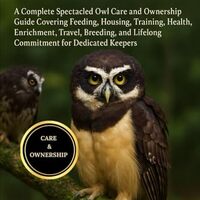 SPECTACLED OWL KEEPER'S HANDBOOK: A Complete Spectacled Owl Care and Ownership Guide Covering F
