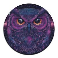 Highly Premium Quality Floor Mat, Office Chair Decor Mat, Room Sofa Yoga Soft Round Carpet Purple Ga