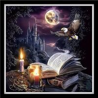 Fanxvivy Counted Cross Stitch Kits for Adults 11CT Unprinted Cross-Stitch Patterns Embroidery Kits E