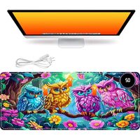 WZCJDHMJ Heated Mouse Pad with 3 Heating Modes & 3 Hours Auto Shut,31.5"x 13" Fast Hea