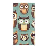 ZHAOLQ Animal Cartoon Owls Cute Print Soft Absorbent BathTowel Quick Dry Towels Beach Pool Gym Trave