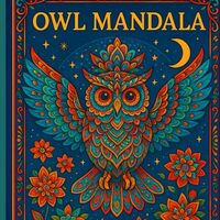 Owl Mandala Coloring Book | Stress Relief and Relaxation Coloring Pages for Adults with Intricate Ow