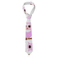 fanruoxian Cute Owl Men'S Tie, 3.1 Inch (8 Cm) Tie, Suitable For Daily Wear,&* Business, We