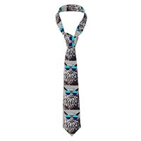 Men's Necktie WHJSHOP Cool Owl Pattern for Business, Daily, Work, Birthday, Wedding, Party, Ban