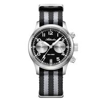 ADDIESDIVE Mens Watches Chronograph Owl Dial VK64 Movement 100 M Waterproof Luminous Synthetic Sapph