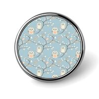 Cute Owl Heart Print Enamel Pins for Backpack - Cute Jacket Coat Hat Bags Badge Pins, Funny Unique N