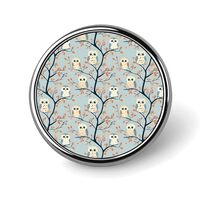 Cartoon Cute Owl 1 Print Enamel Pins for Backpack - Cute Jacket Coat Hat Bags Badge Pins, Funny Uniq