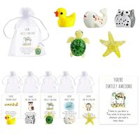 Bajorp Animal Pun Note Cards,50 Set Employee Appreciation Gift Bulk Small Gifts for Coworkers,Funny