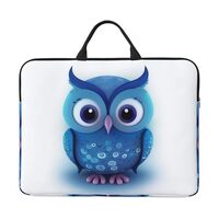 AMREWQYL blue owl(1 printed 14in Laptop Case Laptop Sleeve Laptop Bag
