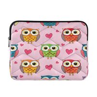 Kigai Cute Owls Laptop Sleeve Bag for 15-16 inch Notebook Shockproof Protective Laptop Case Portable