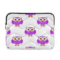 Kigai Cute Owls Laptop Sleeve Bag for 15-16 inch Notebook Shockproof Protective Laptop Case Portable