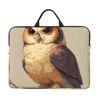 Laptop Case Sleeve 14 Inch Shockproof Protective Notebook Case Anime Owl Laptop Bag Portable Compute