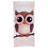 NSGFIYVB Bath Towels Cute Owl Print Soft 100% Polyester Towels for Hotel Pool Travel Spa Gym