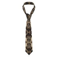 WBQLSL Steampunk Owl Adult ties men's ties business ties and classic suit accessories. Makes a 