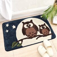 Ankah Animal Bath Mat, Cute Cartoon Bathroom Rug, Comfort Rug, Extra Absorbent Soft, Quickly Dry, Ma