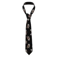 sttnnper Multiple Owls Print Men's Necktie - Long Necktie for Business & Formal Wear, Perfe